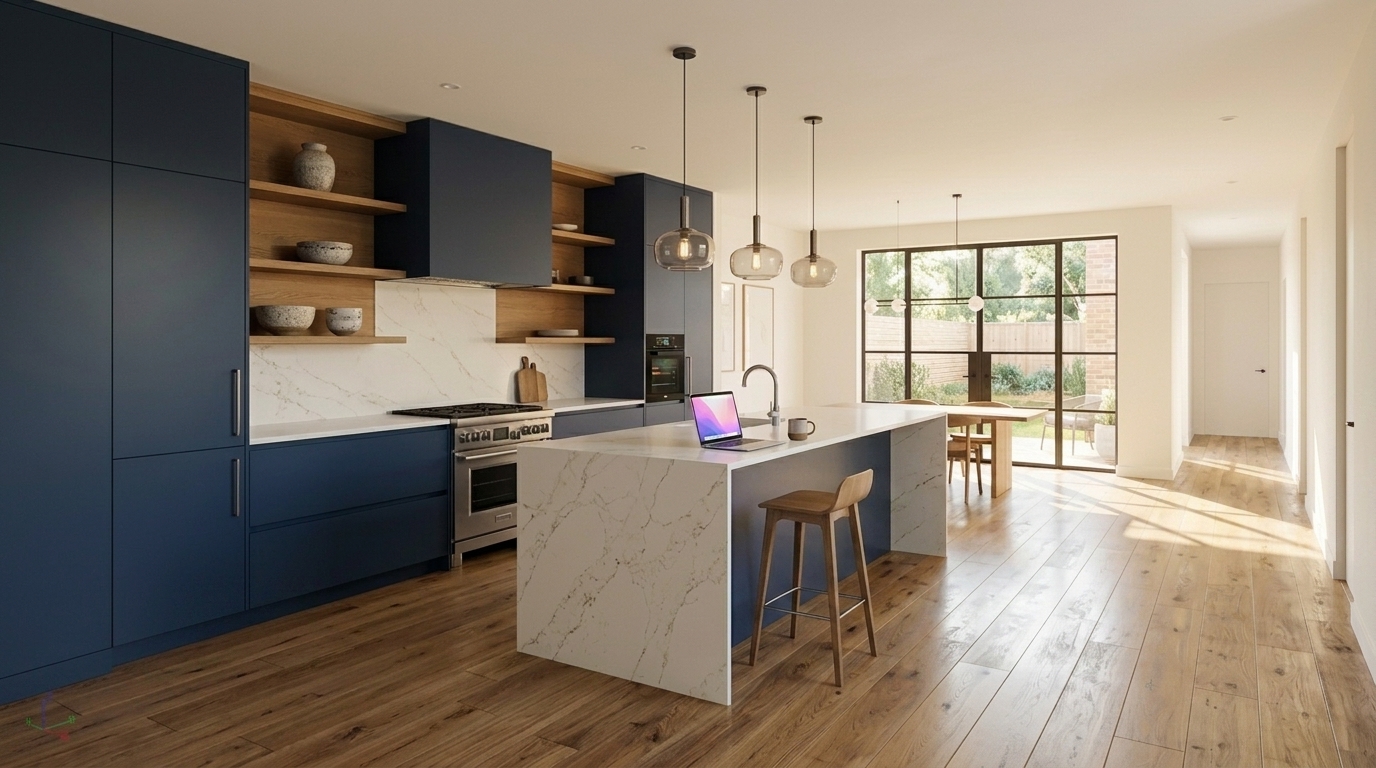 Finished Real Kitchen
