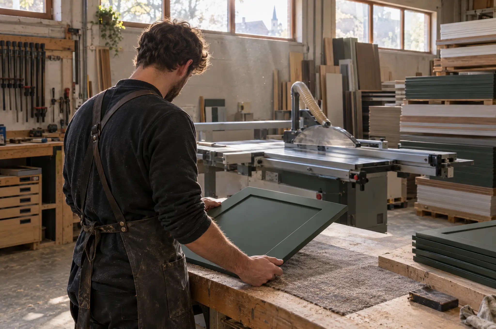 Atelier de menuiserie Elroy Kitchens à Dilbeek